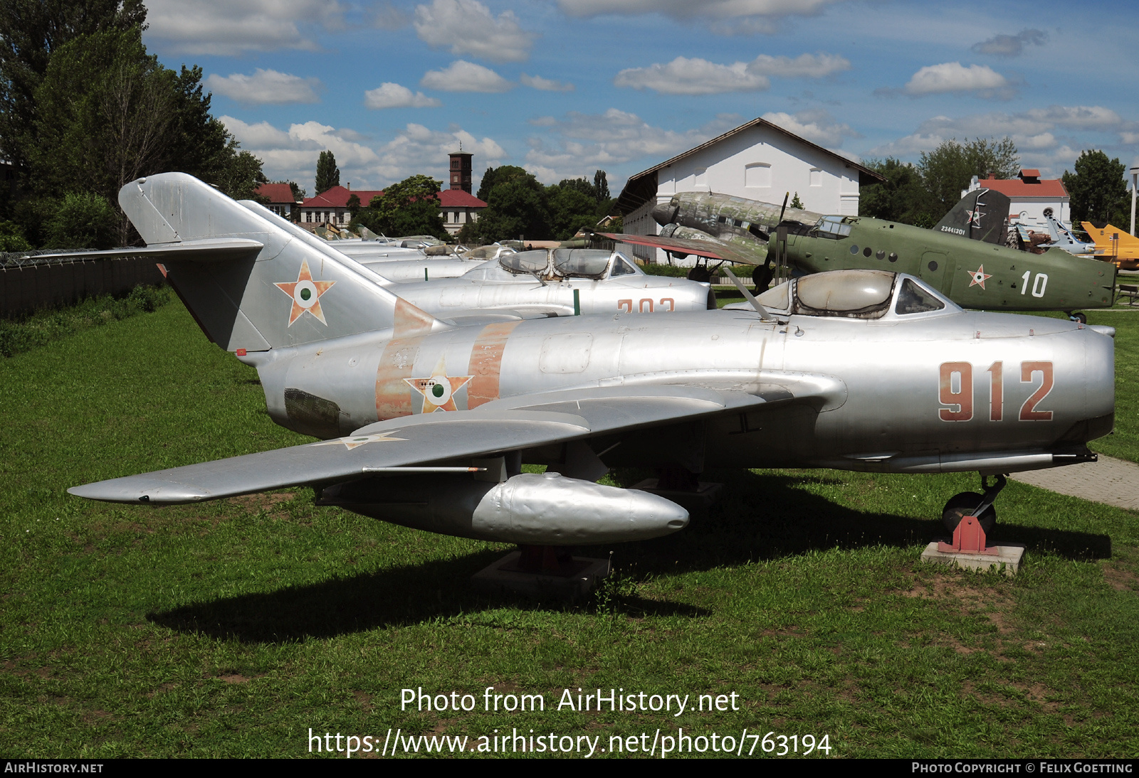 Aircraft Photo of 912 | Mikoyan-Gurevich MiG-15bis | Hungary - Air Force | AirHistory.net #763194