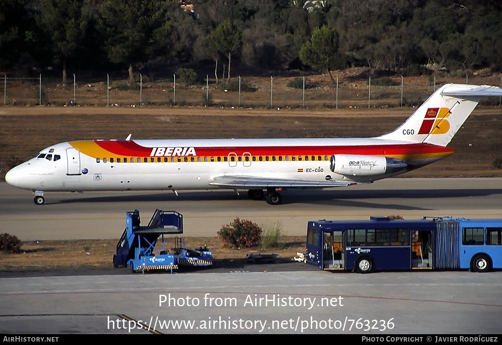 Aircraft Photo of EC-CGO | McDonnell Douglas DC-9-32 | Iberia | AirHistory.net #763236