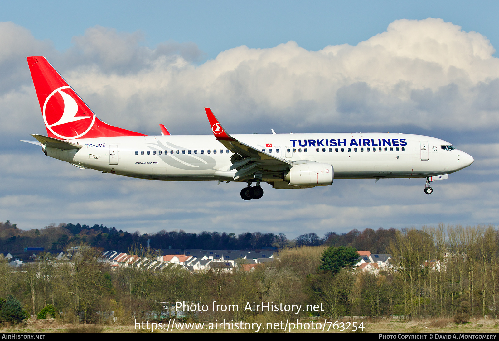 Aircraft Photo of TC-JVE | Boeing 737-8F2 | Turkish Airlines | AirHistory.net #763254