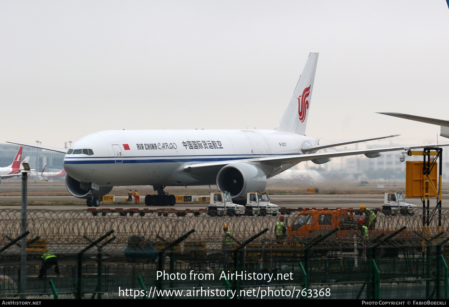 Aircraft Photo of B-223T | Boeing 777-F | Air China Cargo | AirHistory.net #763368