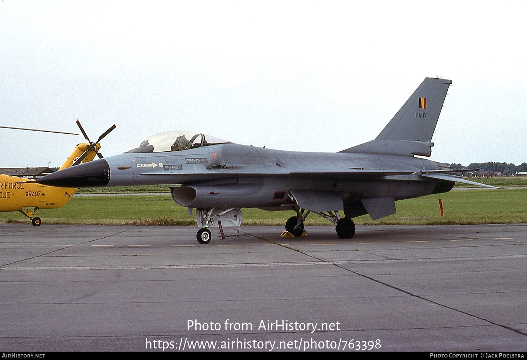 Aircraft Photo of FA-17 | General Dynamics F-16A Fighting Falcon | Belgium - Air Force | AirHistory.net #763398