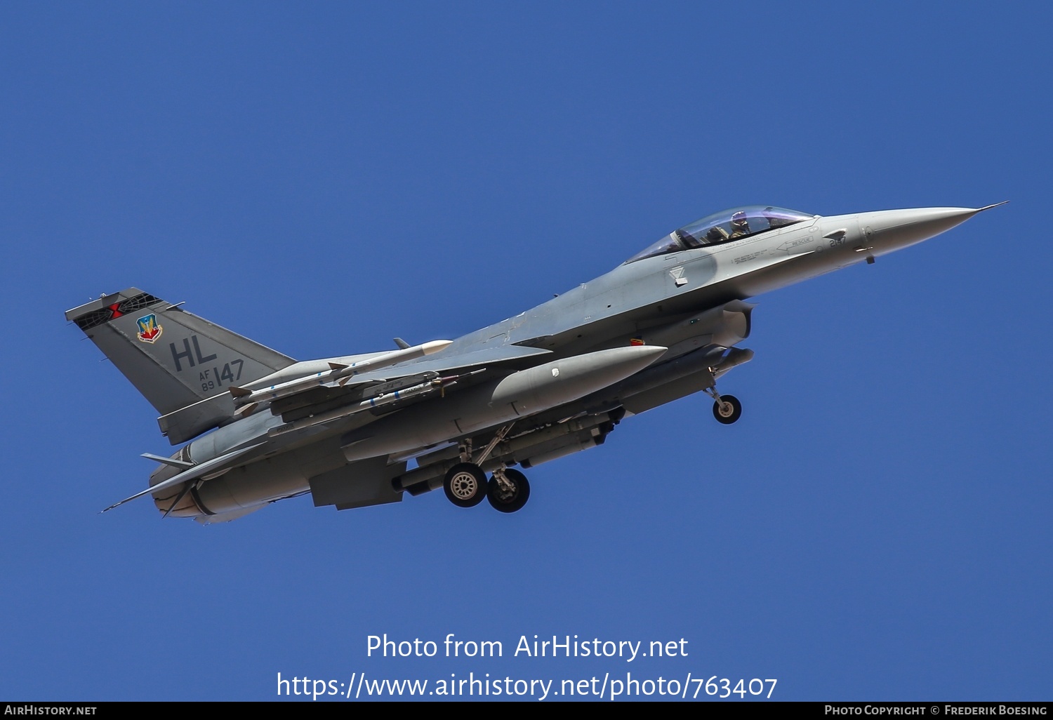 Aircraft Photo of 89-2147 | General Dynamics F-16CM Fighting Falcon | USA - Air Force | AirHistory.net #763407