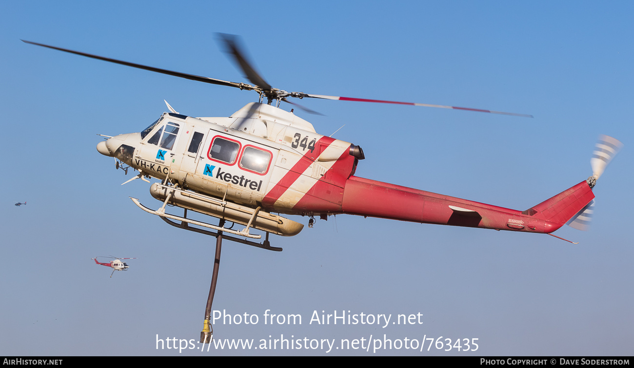 Aircraft Photo of VH-KAC | Bell 412 | Kestrel Aviation | AirHistory.net #763435