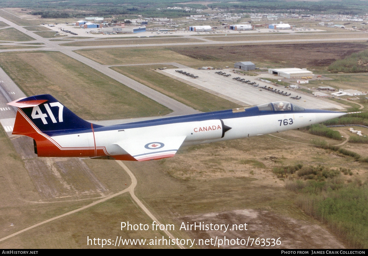 Aircraft Photo of 104763 / 763 | Canadair CF-104 Starfighter | Canada - Air Force | AirHistory.net #763536