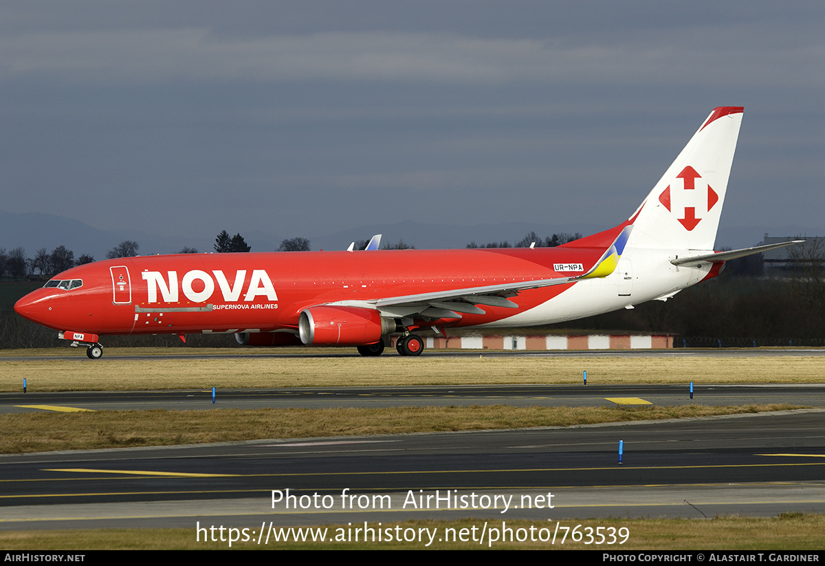 Aircraft Photo of UR-NPA | Boeing 737-808(BDSF) | Nova Post | AirHistory.net #763539