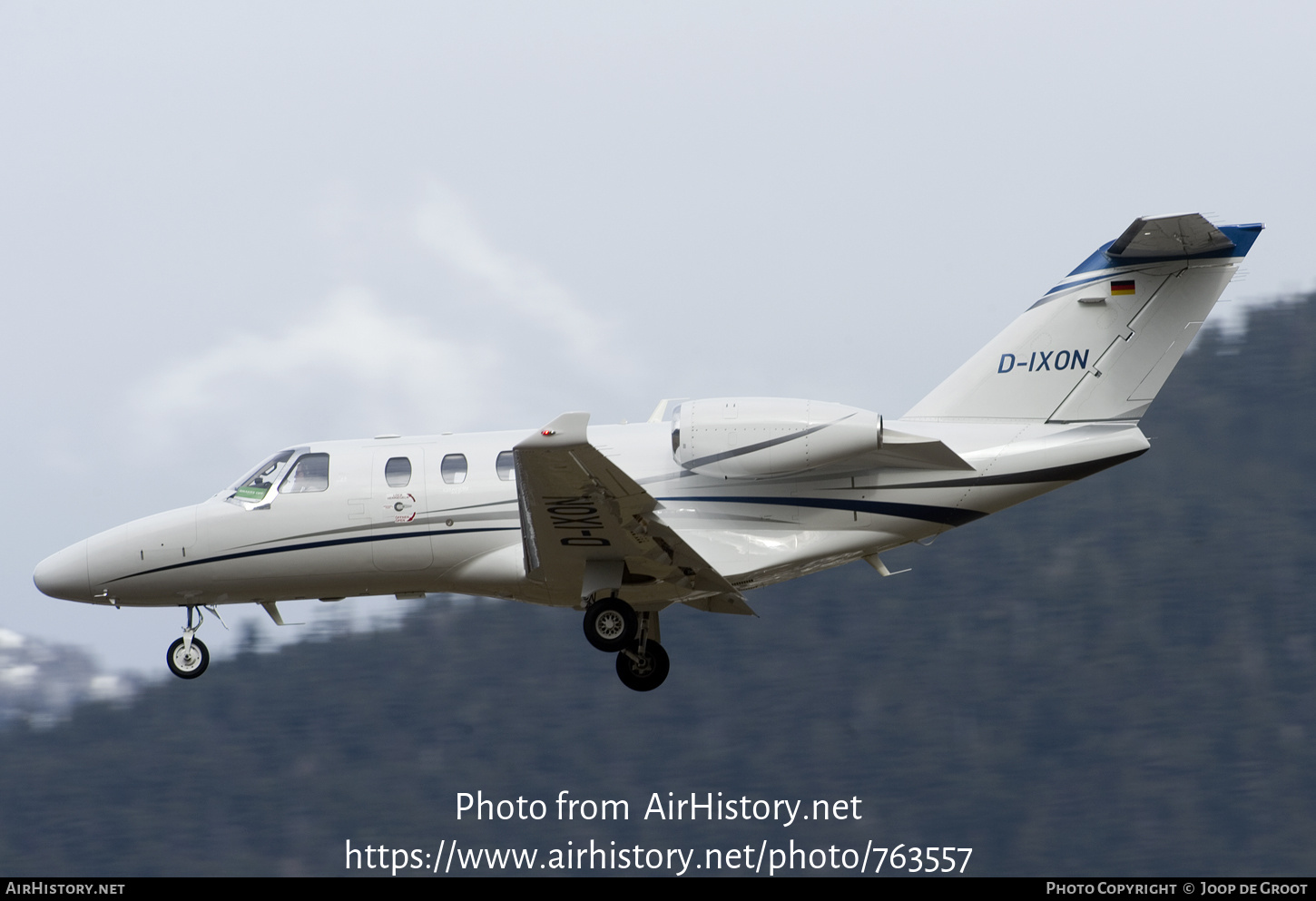 Aircraft Photo of D-IXON | Cessna 525 CitationJet M2 | AirHistory.net #763557