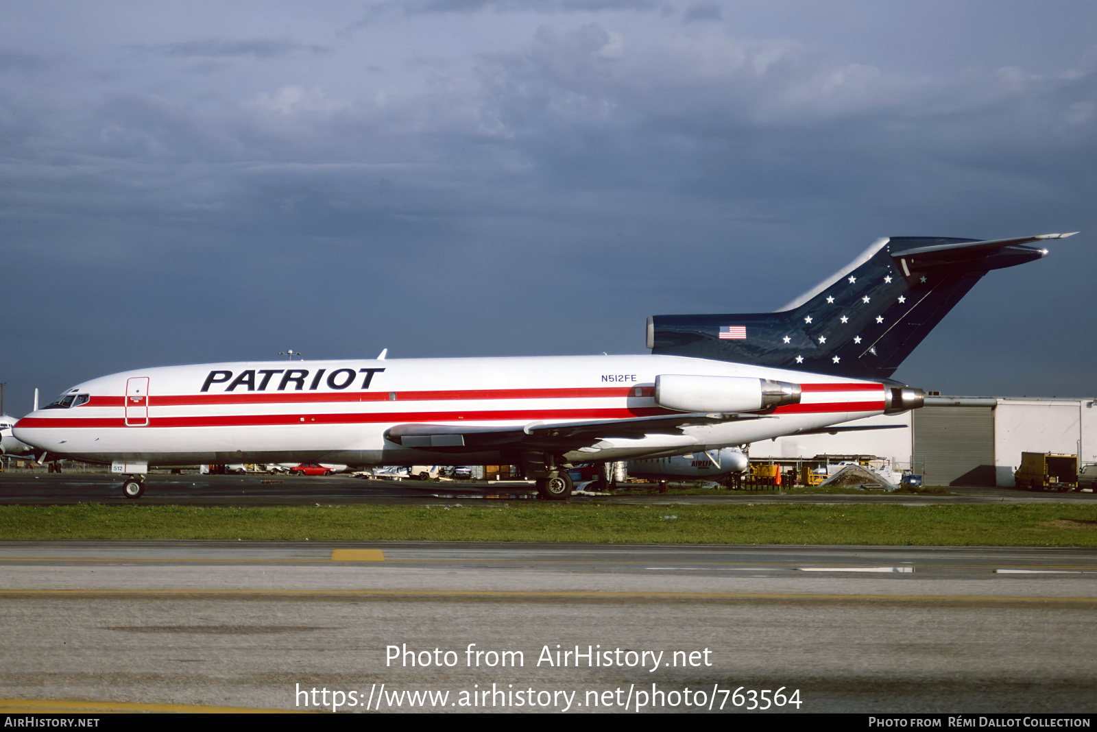 Aircraft Photo of N512FE | Boeing 727-23(F) | Patriot Airlines | AirHistory.net #763564