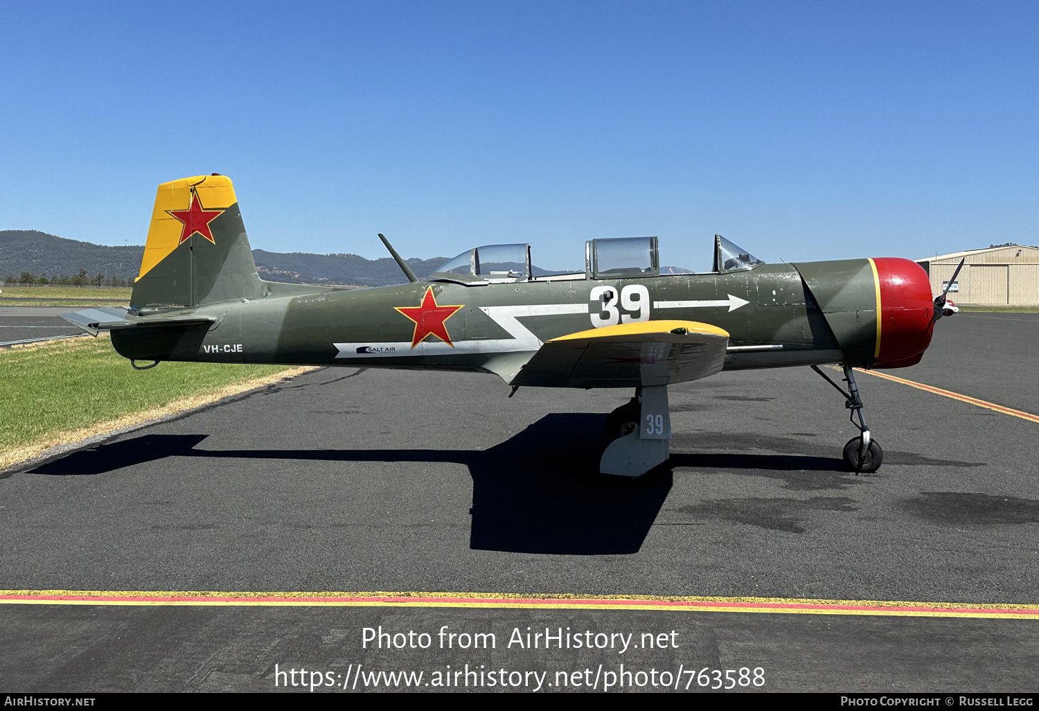 Aircraft Photo of VH-CJE | Nanchang CJ-6A | Soviet Union - Air Force | AirHistory.net #763588