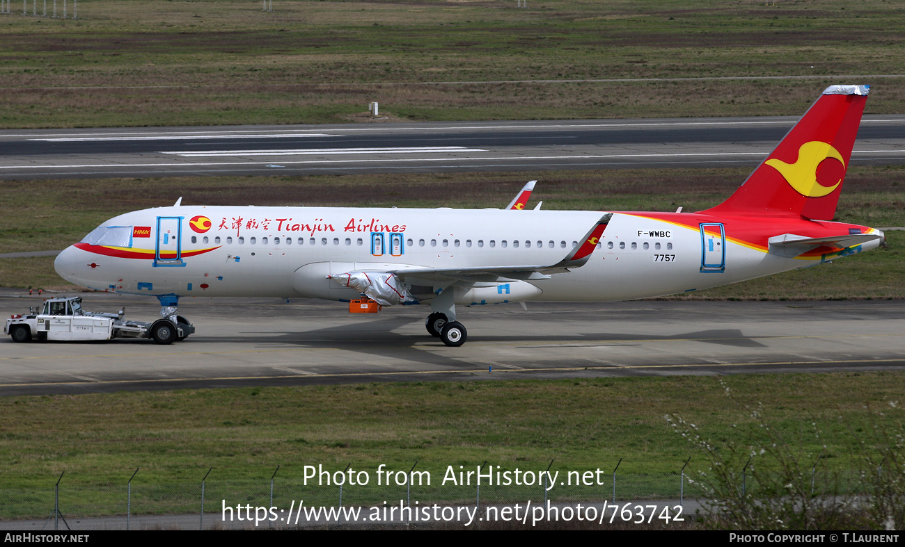 Aircraft Photo of F-WWBC | Airbus A320-271N | Tianjin Airlines | AirHistory.net #763742