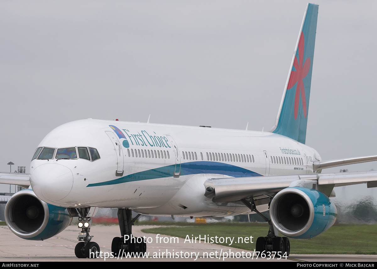 Aircraft Photo of G-OOBC | Boeing 757-28A | First Choice Airways | AirHistory.net #763754