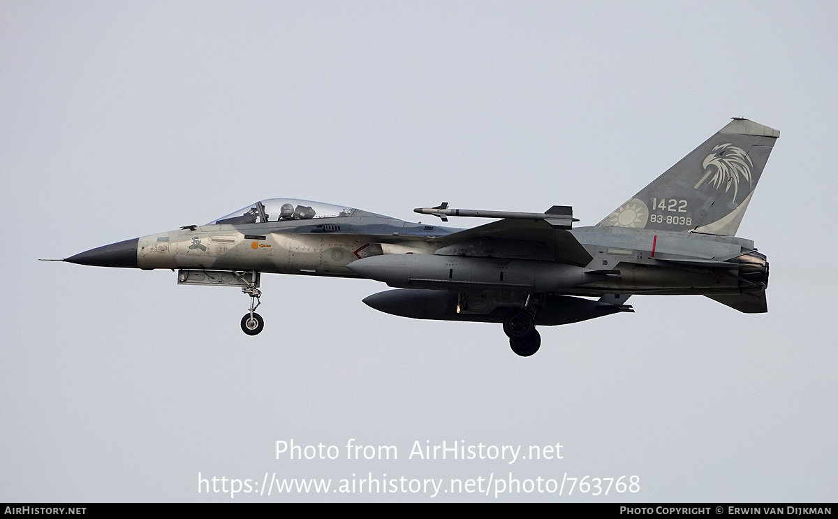 Aircraft Photo of 1422 | AIDC F-CK-1C Hsung Ying | Taiwan - Air Force | AirHistory.net #763768