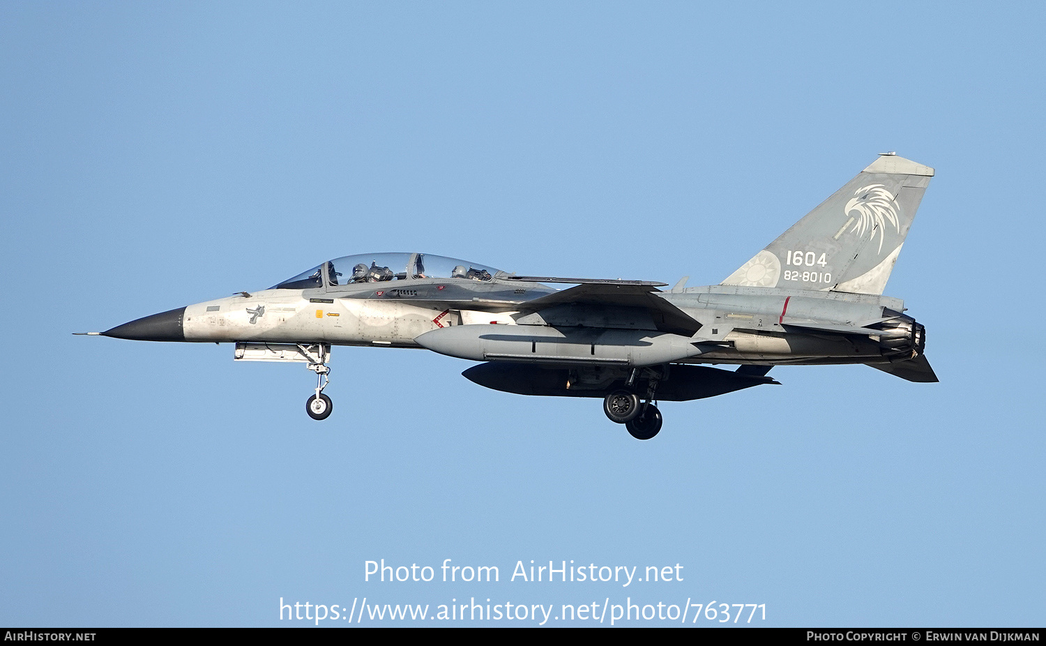 Aircraft Photo of 1604 / 82-8010 | AIDC F-CK-1D Hsung Ying | Taiwan - Air Force | AirHistory.net #763771