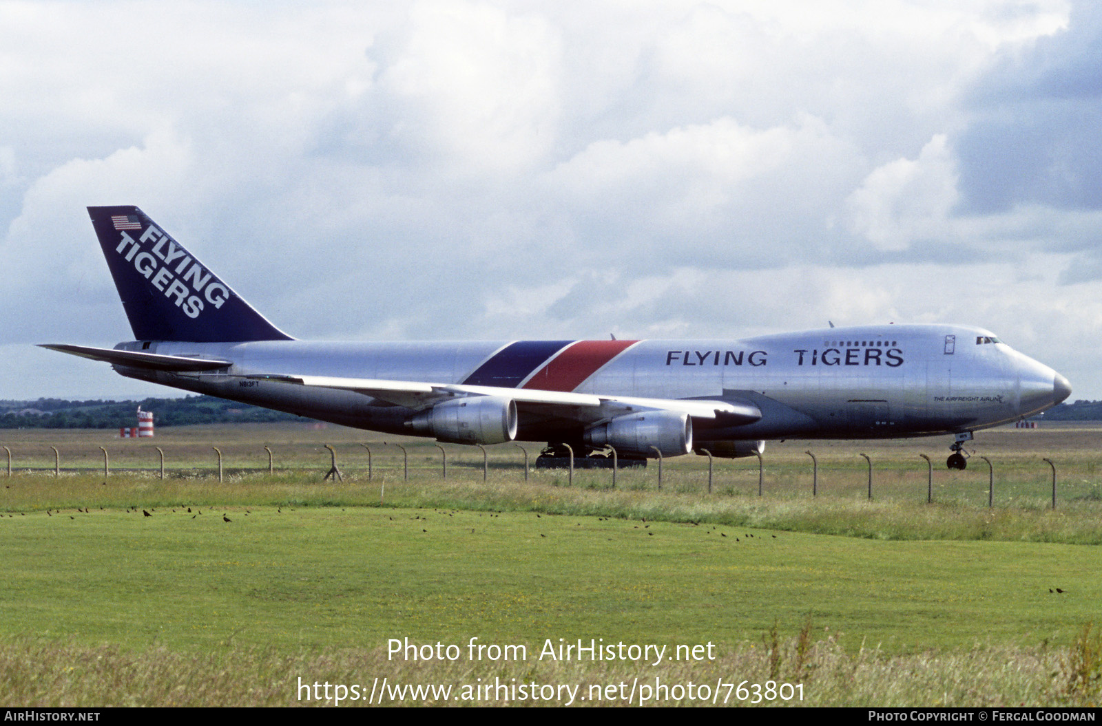 Aircraft Photo of N813FT | Boeing 747-245F/SCD | Flying Tigers | AirHistory.net #763801