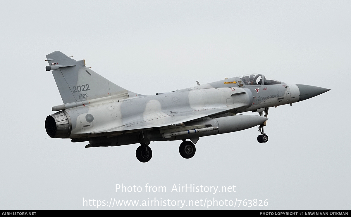 Aircraft Photo of 2022 | Dassault Mirage 2000-5EI | Taiwan - Air Force | AirHistory.net #763826