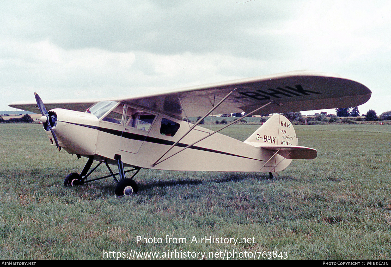 Aircraft Photo of G-BHIK | Adam RA-14 Loisirs | AirHistory.net #763843