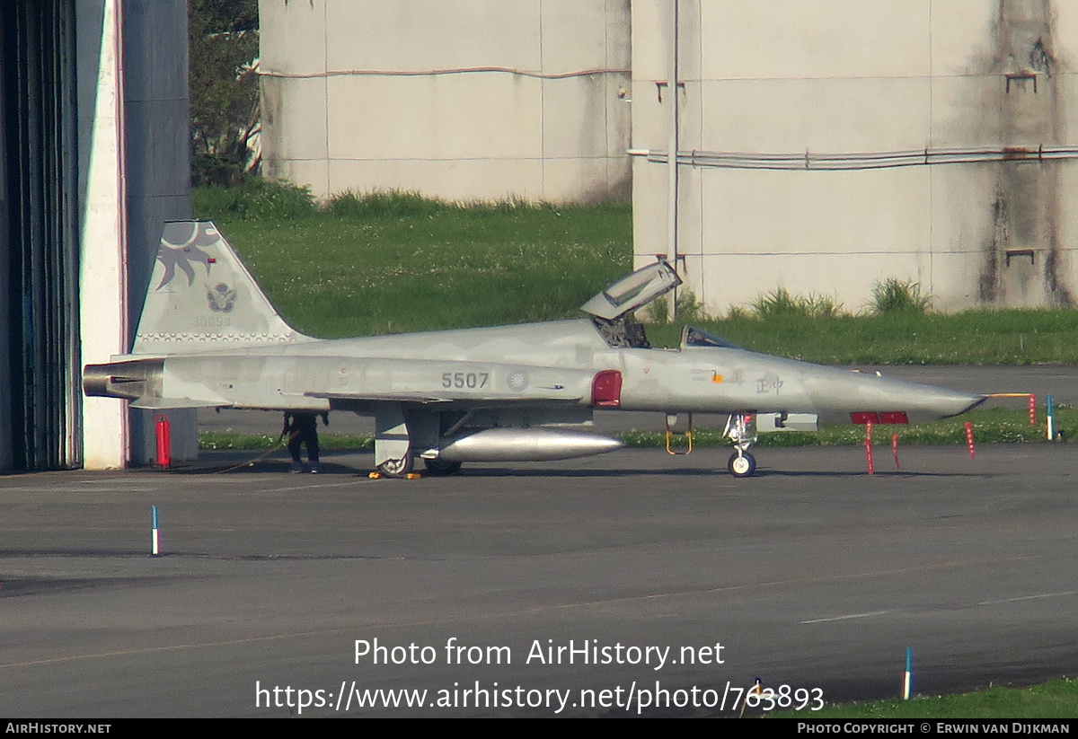 Aircraft Photo of 5507 / 30094 | Northrop RF-5E Tigereye | Taiwan - Air Force | AirHistory.net #763893