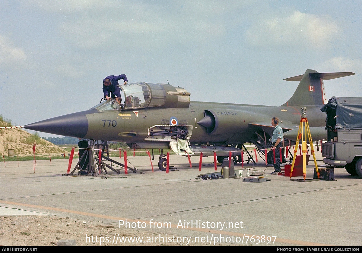 Aircraft Photo of 104770 | Canadair CF-104 Starfighter | Canada - Air Force | AirHistory.net #763897