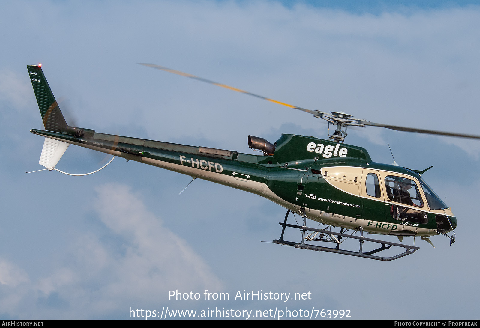 Aircraft Photo of F-HCFD | Aerospatiale AS-350B-3 Ecureuil | Eagle Helicopter | AirHistory.net #763992