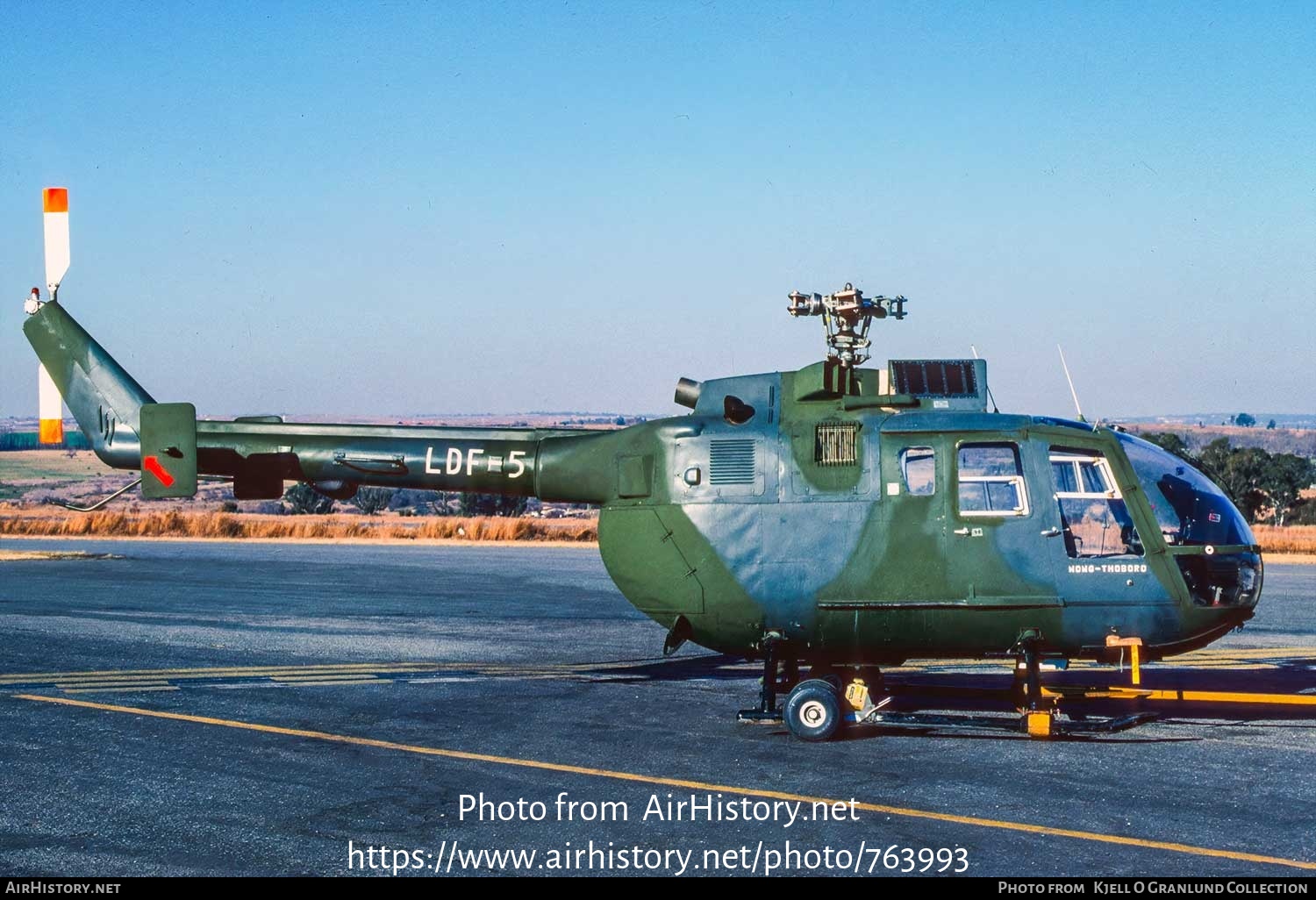 Aircraft Photo of LDF-5 | MBB BO-105CBS-4 | Lesotho - Air Force | AirHistory.net #763993