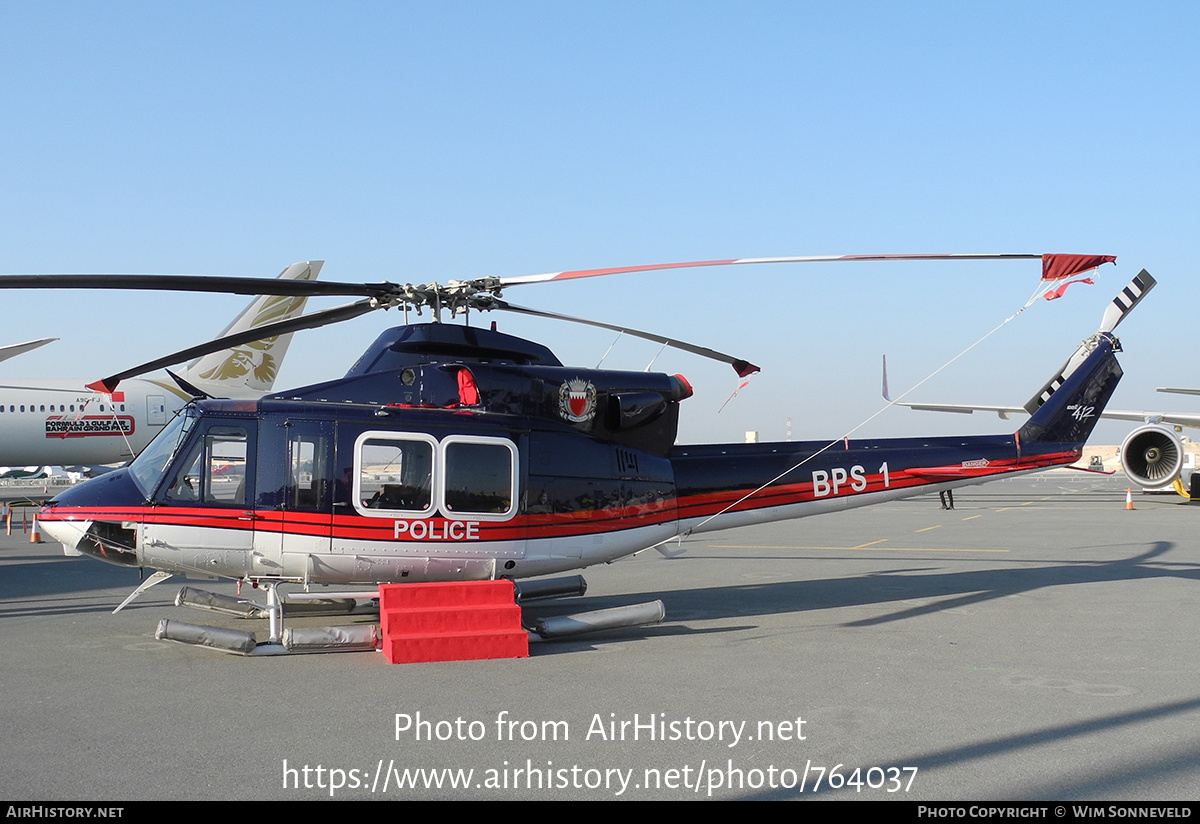 Aircraft Photo of BPS-1 | Bell 412EP | Bahrain - Police | AirHistory.net #764037