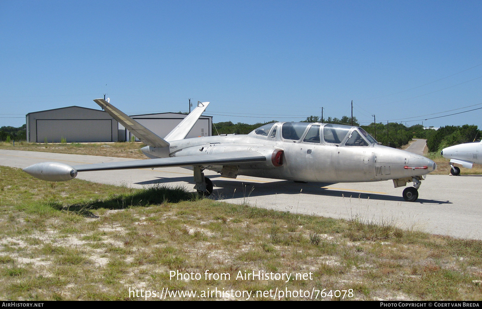 Aircraft Photo of N487PT | Fouga CM-170 Magister | AirHistory.net #764078