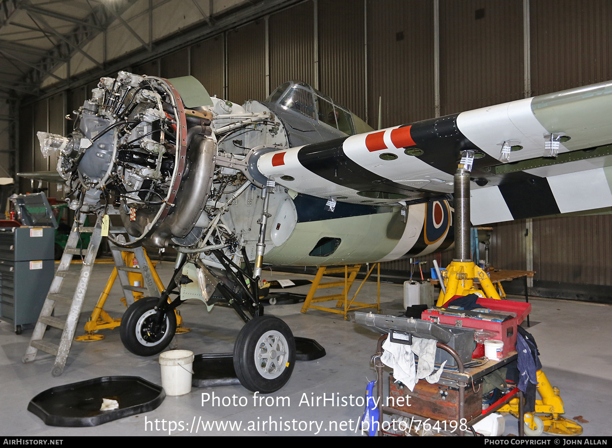 Aircraft Photo of G-RUMW / JV579 | Grumman FM-2 Wildcat | UK - Navy | AirHistory.net #764198