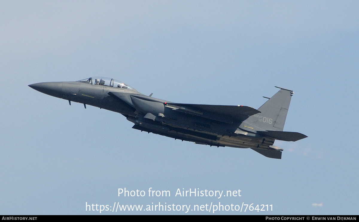 Aircraft Photo of 02-016 | Boeing F-15K Slam Eagle | South Korea - Air Force | AirHistory.net #764211