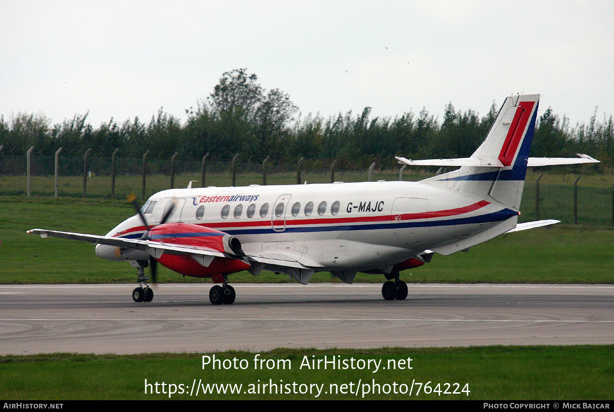 Aircraft Photo of G-MAJC | British Aerospace Jetstream 41 | Eastern Airways | AirHistory.net #764224