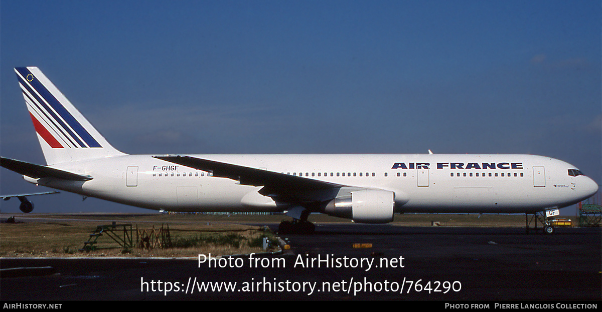 Aircraft Photo of F-GHGF | Boeing 767-3Q8/ER | Air France | AirHistory.net #764290