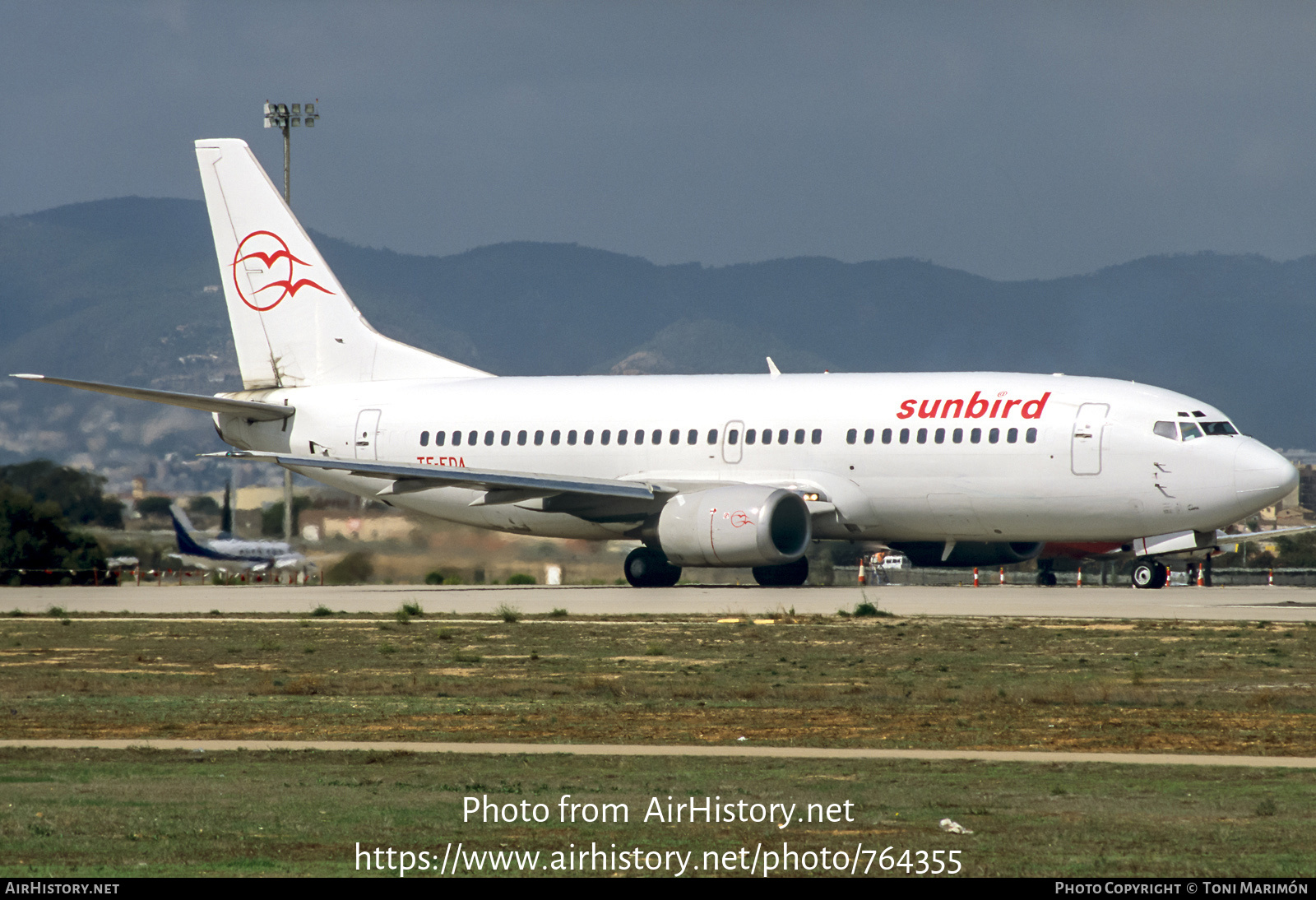 Aircraft Photo of TF-FDA | Boeing 737-3Q8 | Sunbird | AirHistory.net #764355