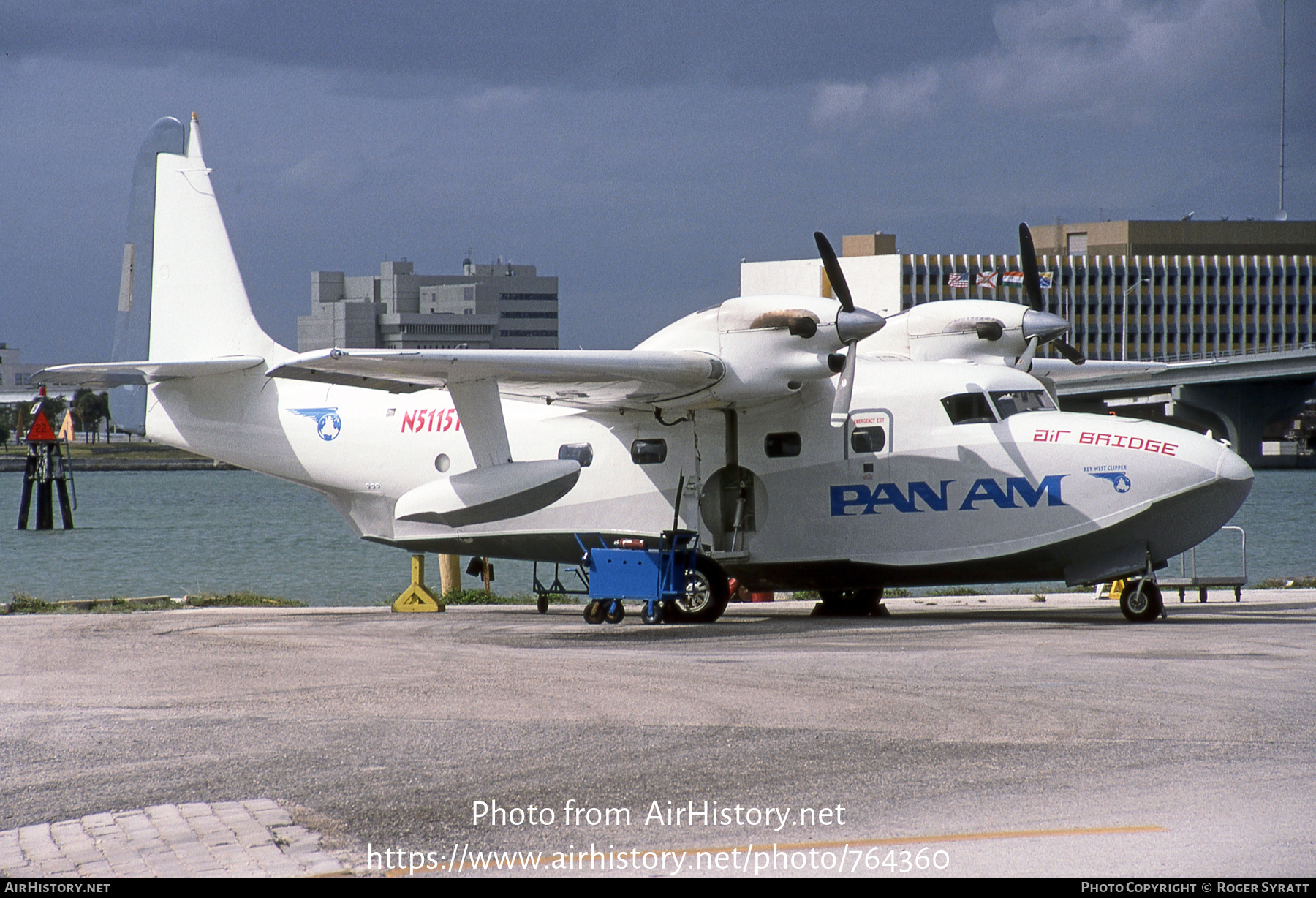 Aircraft Photo of N51151 | Grumman G-73T Turbo Mallard | Pan Am Air Bridge | AirHistory.net #764360