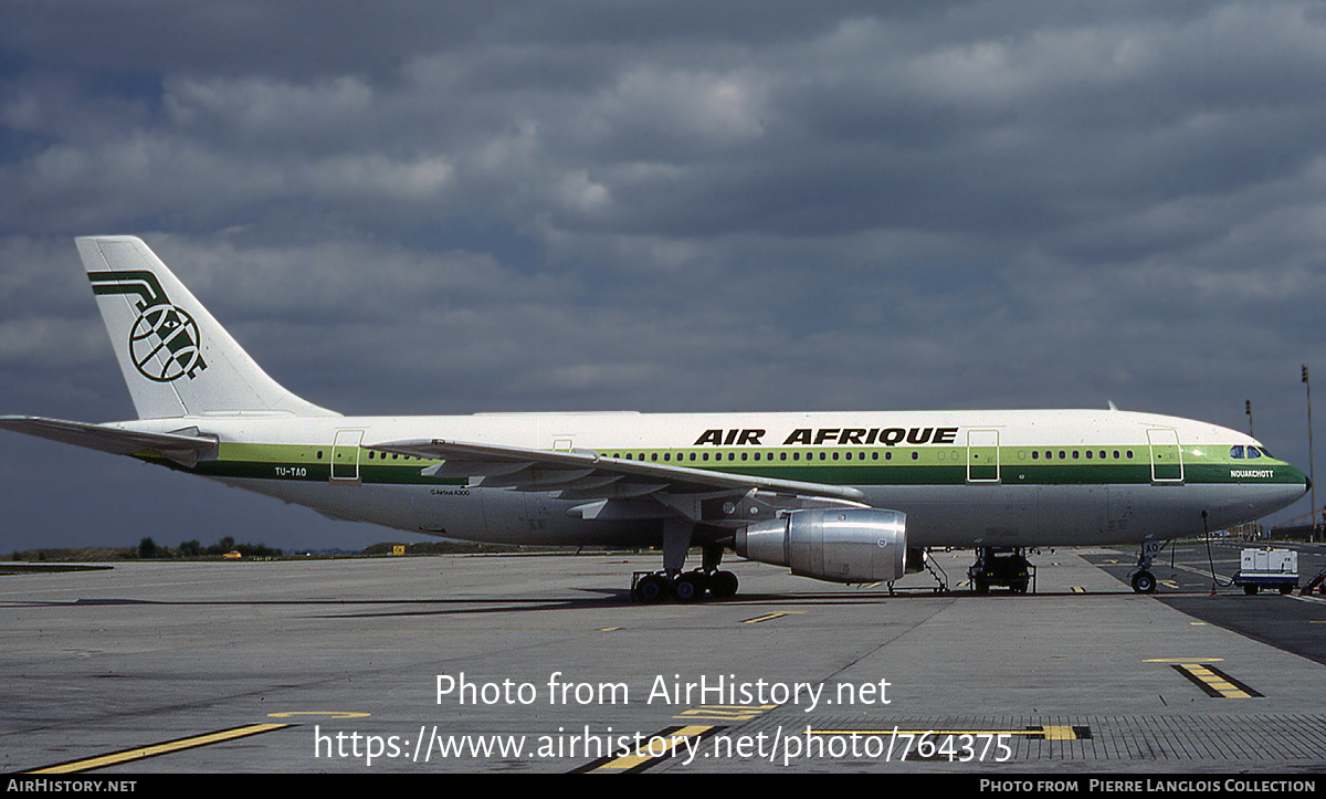 Aircraft Photo of TU-TAO | Airbus A300B4-203 | Air Afrique | AirHistory.net #764375