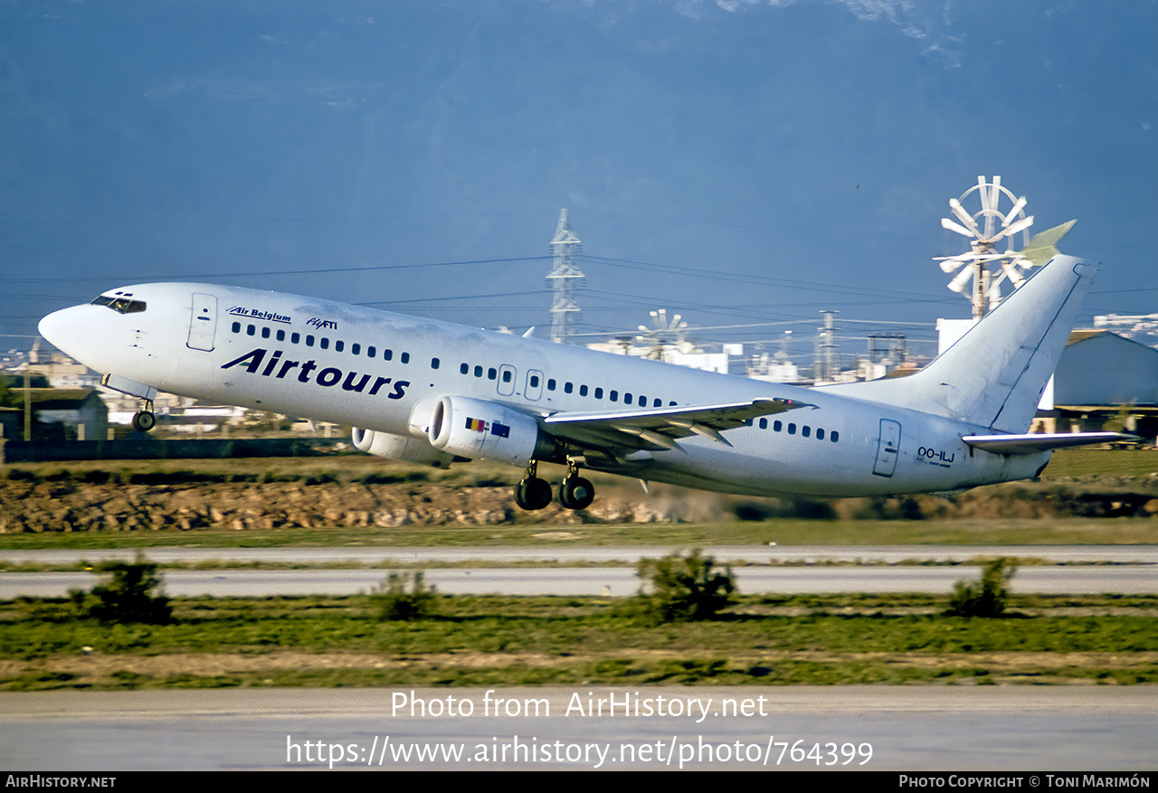 Aircraft Photo of OO-ILJ | Boeing 737-46B | Airtours International | AirHistory.net #764399