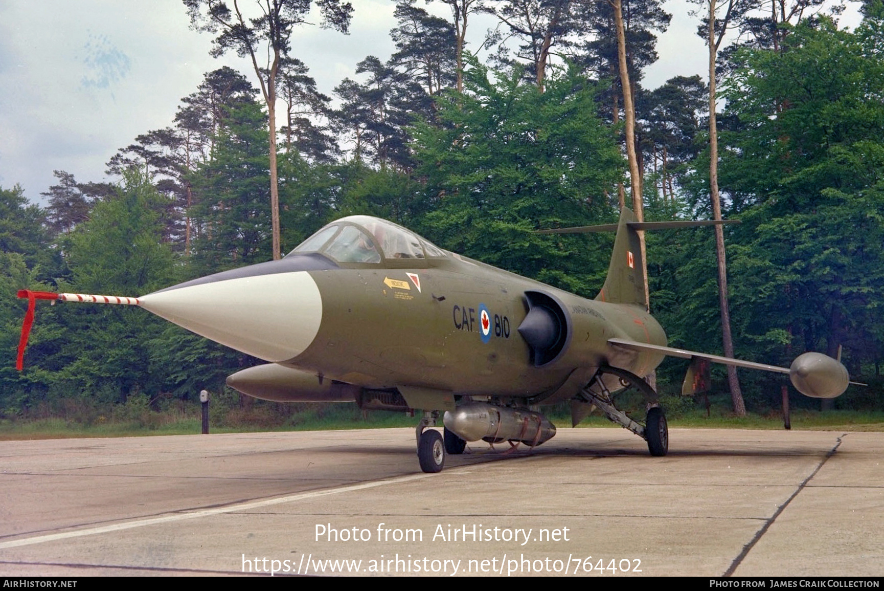 Aircraft Photo of 104810 | Canadair CF-104 Starfighter | Canada - Air Force | AirHistory.net #764402