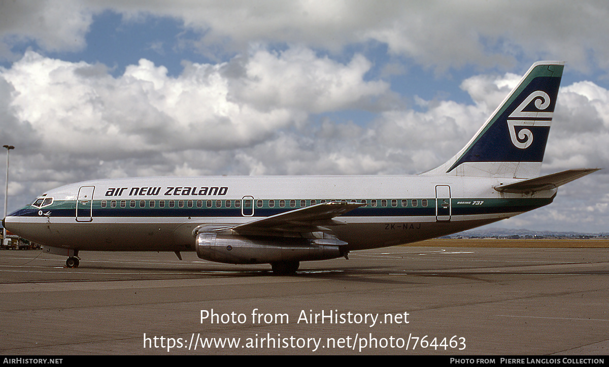 Aircraft Photo of ZK-NAJ | Boeing 737-219 | Air New Zealand | AirHistory.net #764463