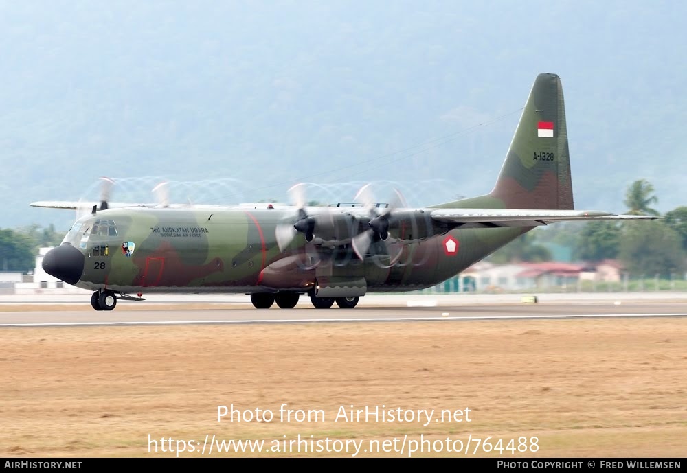 Aircraft Photo of A-1328 | Lockheed L-100-30 Hercules (382G) | Indonesia - Air Force | AirHistory.net #764488