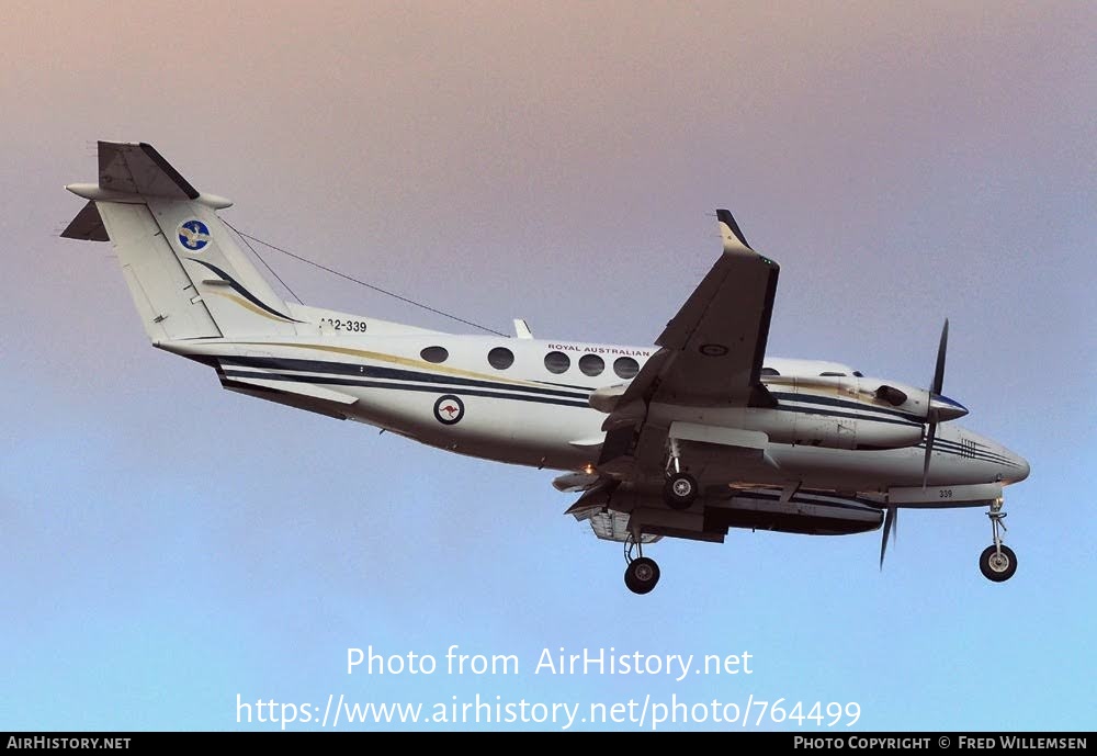 Aircraft Photo of A32-339 | Raytheon 350 King Air (B300) | Australia - Air Force | AirHistory.net #764499