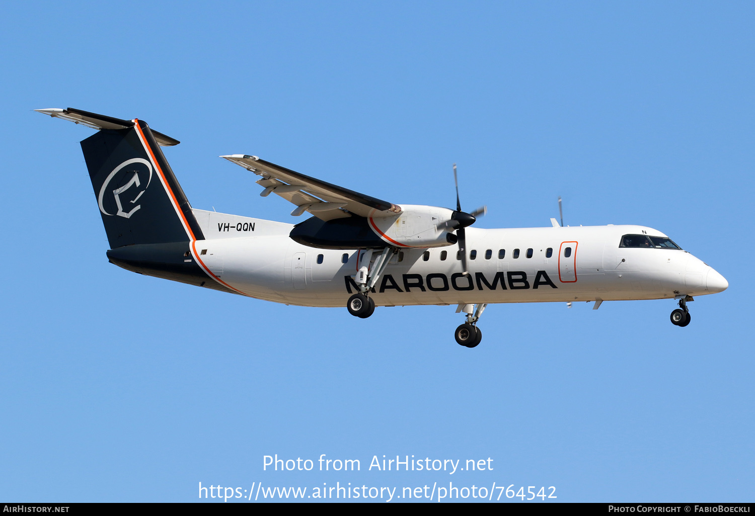 Aircraft Photo of VH-QQN | De Havilland Canada DHC-8-311 Dash 8 | Maroomba Airlines | AirHistory.net #764542