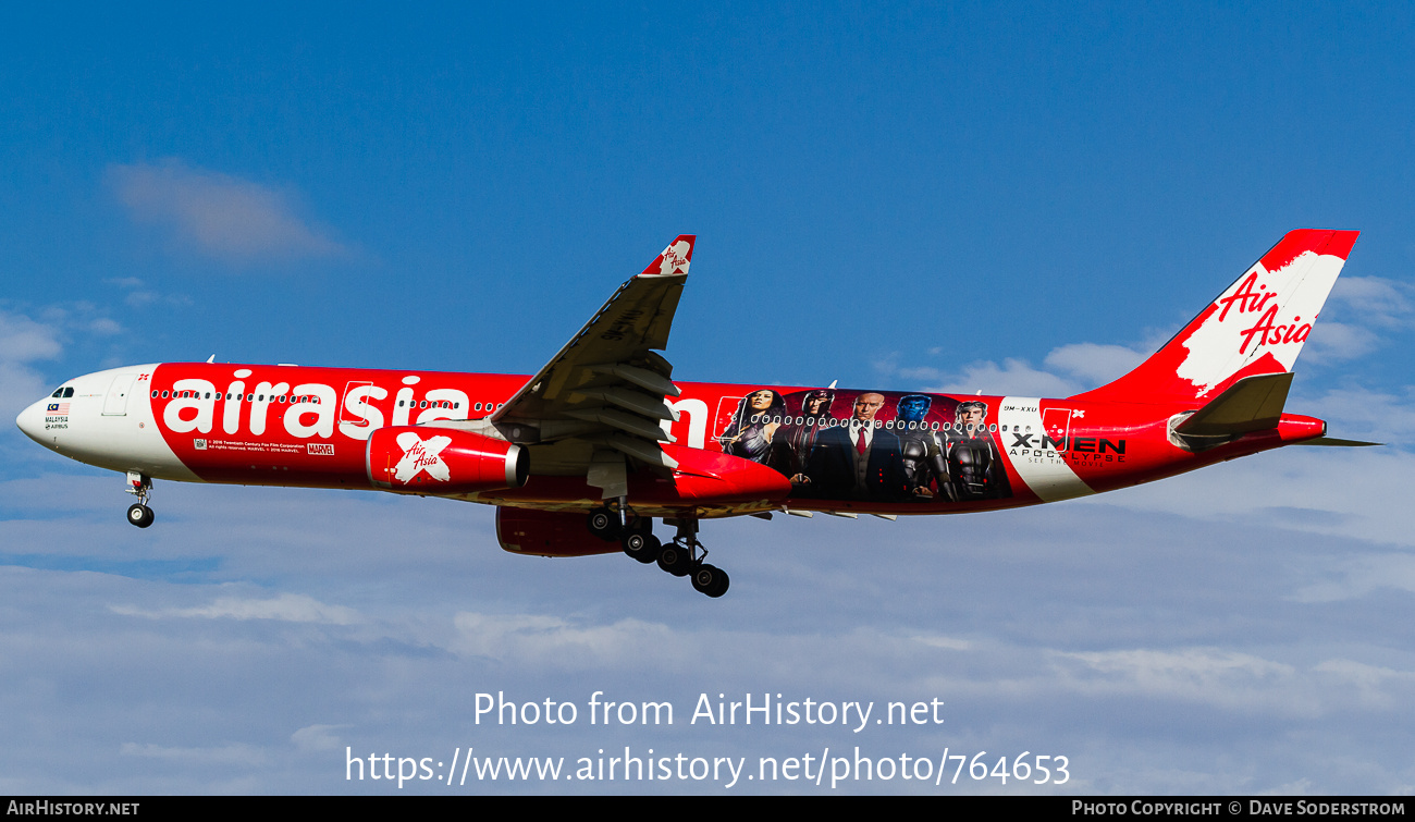 Aircraft Photo of 9M-XXU | Airbus A330-343E | AirAsia X | AirHistory.net #764653