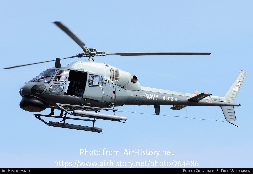 Aircraft Photo of M502-4 | Eurocopter AS-555SN Fennec | Malaysia - Navy | AirHistory.net #764686