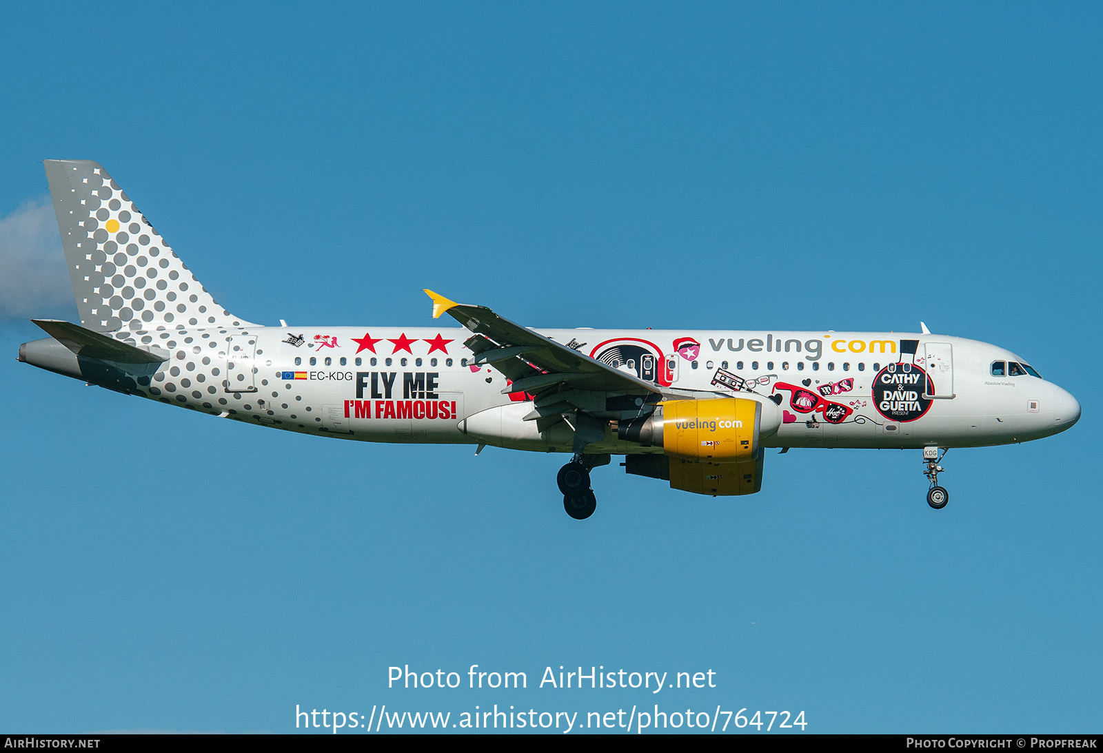 Aircraft Photo of EC-KDG | Airbus A320-214 | Vueling Airlines | AirHistory.net #764724