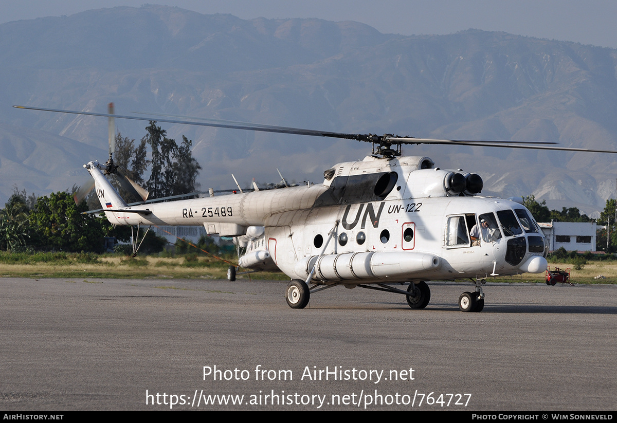 Aircraft Photo of RA-25489 / UN-122 | Mil Mi-8MTV-1 | United Nations | AirHistory.net #764727