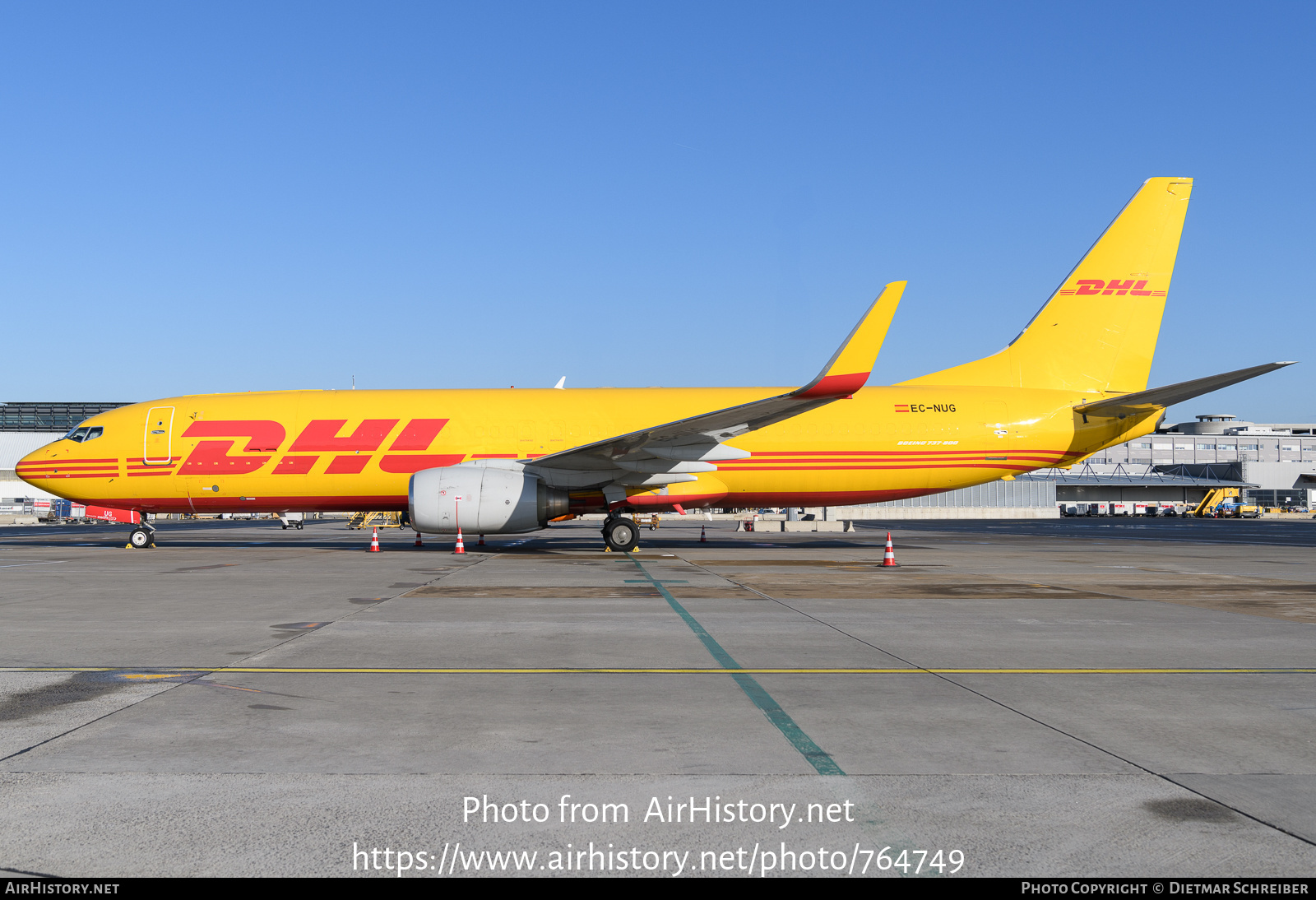 Aircraft Photo of EC-NUG | Boeing 737-883(BDSF) | DHL International | AirHistory.net #764749