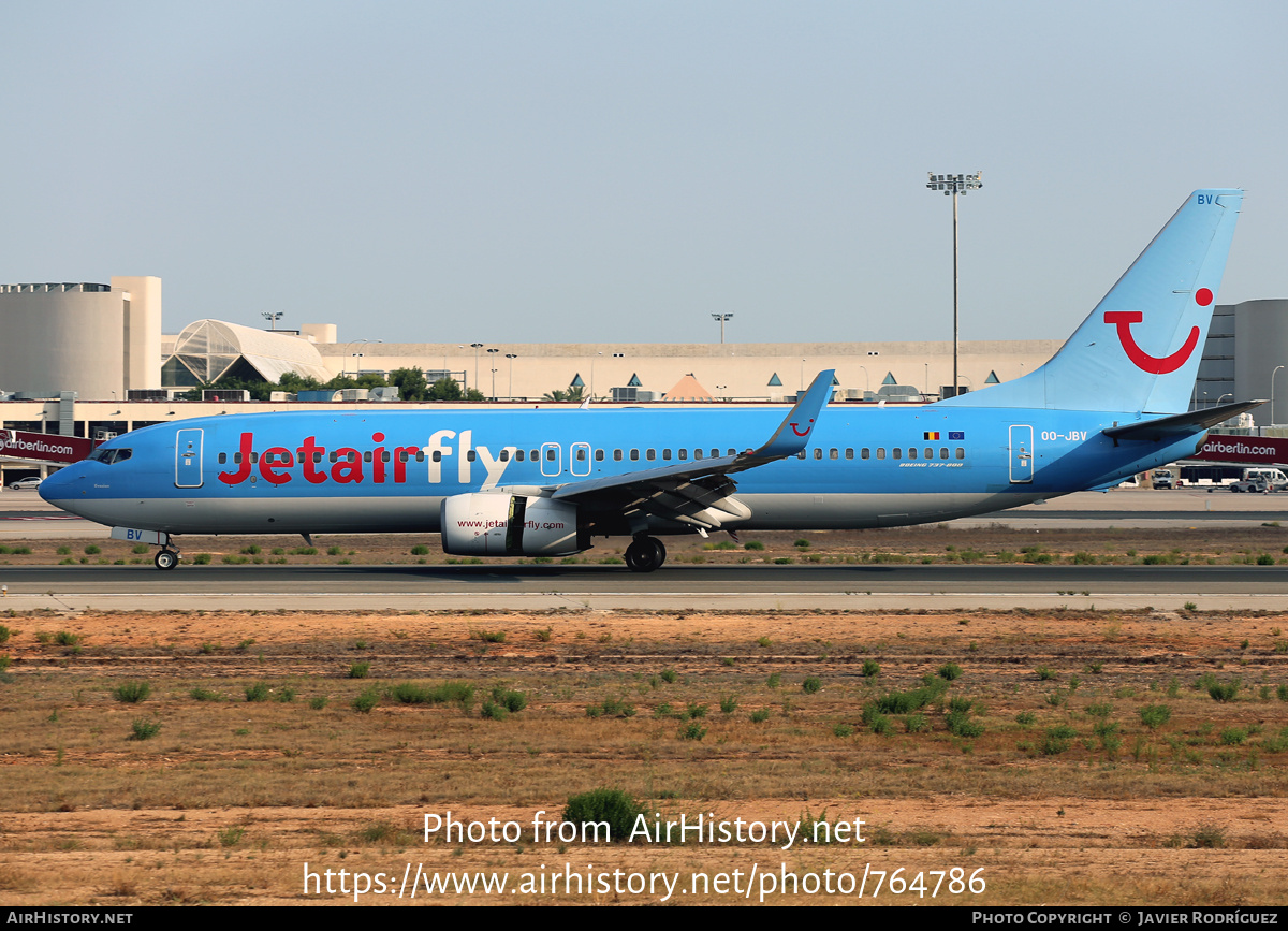 Aircraft Photo of OO-JBV | Boeing 737-8K5 | Jetairfly | AirHistory.net #764786