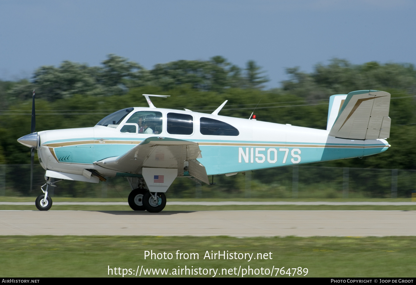 Aircraft Photo of N1507S | Beech P35 Bonanza | AirHistory.net #764789