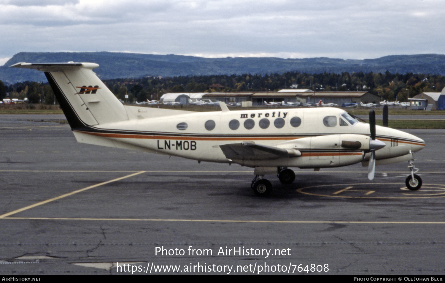 Aircraft Photo of LN-MOB | Beech 200 Super King Air | Mørefly | AirHistory.net #764808