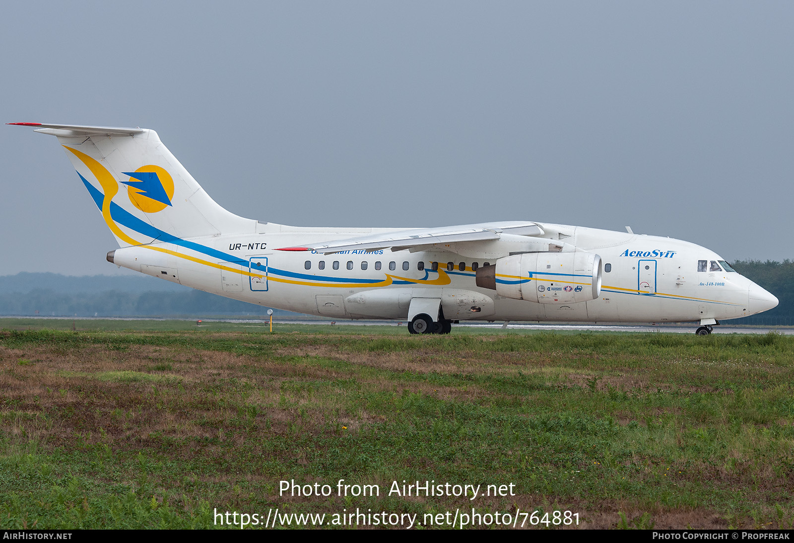 Aircraft Photo of UR-NTC | Antonov An-148-100B | AeroSvit Ukrainian Airlines | AirHistory.net #764881