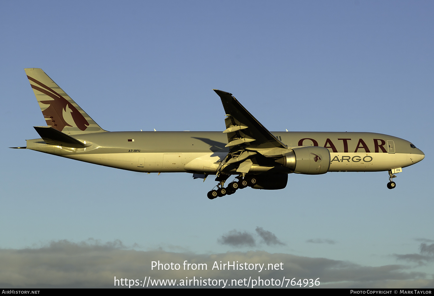 Aircraft Photo of A7-BFU | Boeing 777-F | Qatar Airways Cargo | AirHistory.net #764936