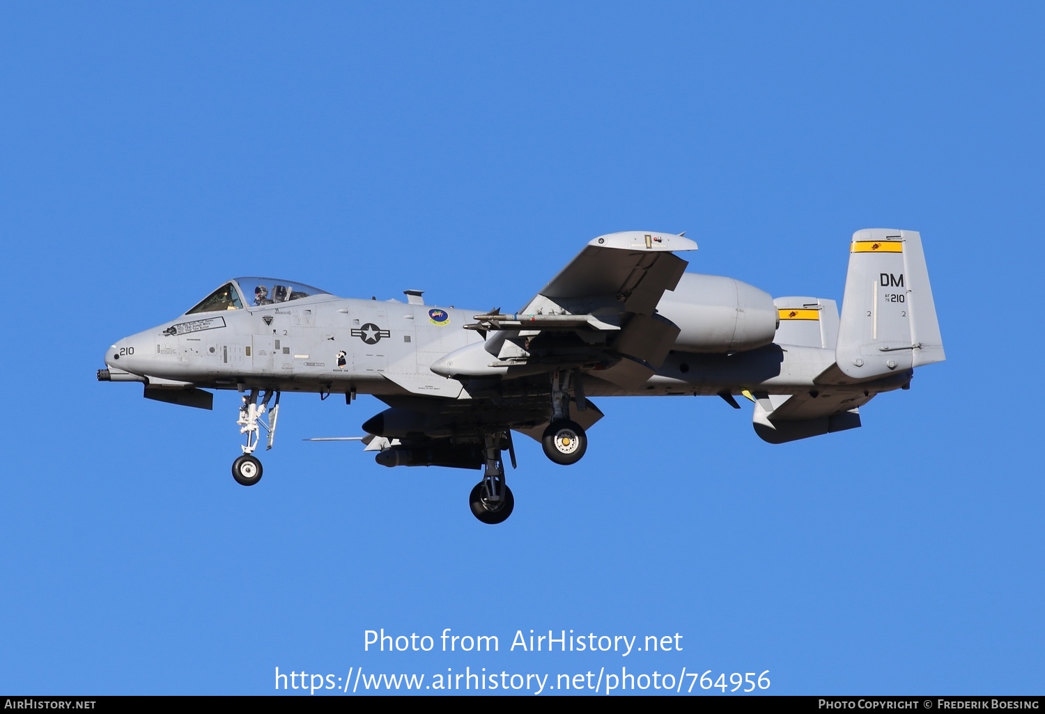 Aircraft Photo of 79-0210 | Fairchild A-10A Thunderbolt II | USA - Air Force | AirHistory.net #764956