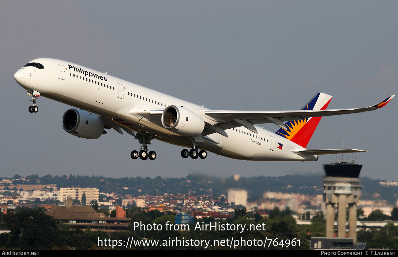 Aircraft Photo of RP-C3501 | Airbus A350-941 | Philippine Airlines | AirHistory.net #764961